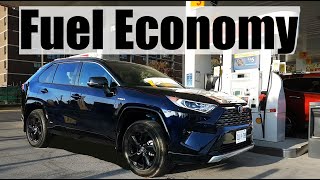 2022 Toyota RAV4 Hybrid - Fuel Economy MPG Review + Fill Up Costs
