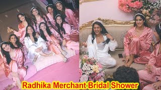 Ambani's To be Bahu Radhika Merchant Bridal Shower with Janhvi Kapoor, Shloka Mehta Isha Ambani
