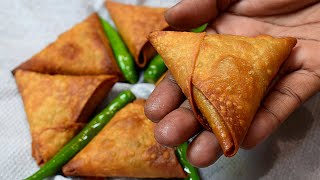 வெங்காய சமோசா மொறு மொறுனு வீட்டிலே செய்வது எப்படி | ONION SAMOSA