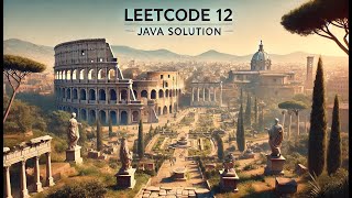 leetcode 12 : integer to roman : java solution :