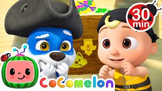 Pirate Wally’s Treasure Hunt Adventure  | ✨JJ's Animal Adventure✨Cartoons for Kids