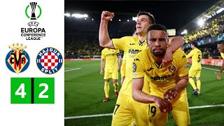 Villareal vs Hajduk Split 4-2 | Highlights \u0026 Goals | 2022 HD