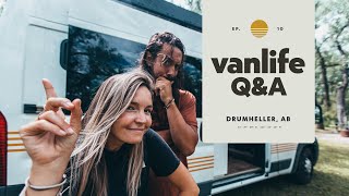 10 Frequent Vanlife Q&A  I   Sleeping, showering, cost and personal