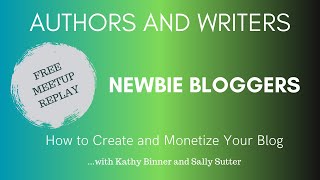 December 1, 2023, Newbie Bloggers | How to Create and Monetize Your Blog | MONETIZE