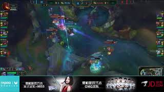 LOL LPL S7 Highlights WE vs IG Game 4 Part 1 第4场集锦 Ben锤石大秀神钩秒掉小炮一波结束比赛 2 1