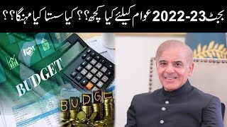 Budget 2022-23, What For Public, Details Came Out