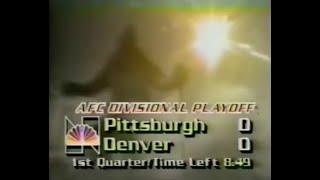 1984 AFC Divisional Playoff - Steelers vs. Broncos