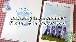 unboxing fromis_9 (프로미스나인) 1st photobook “from summer” ♡ ₊˚ ☘︎・₊✧