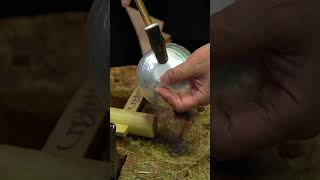 Summary of the process of making silverware in 30 seconds #Shorts