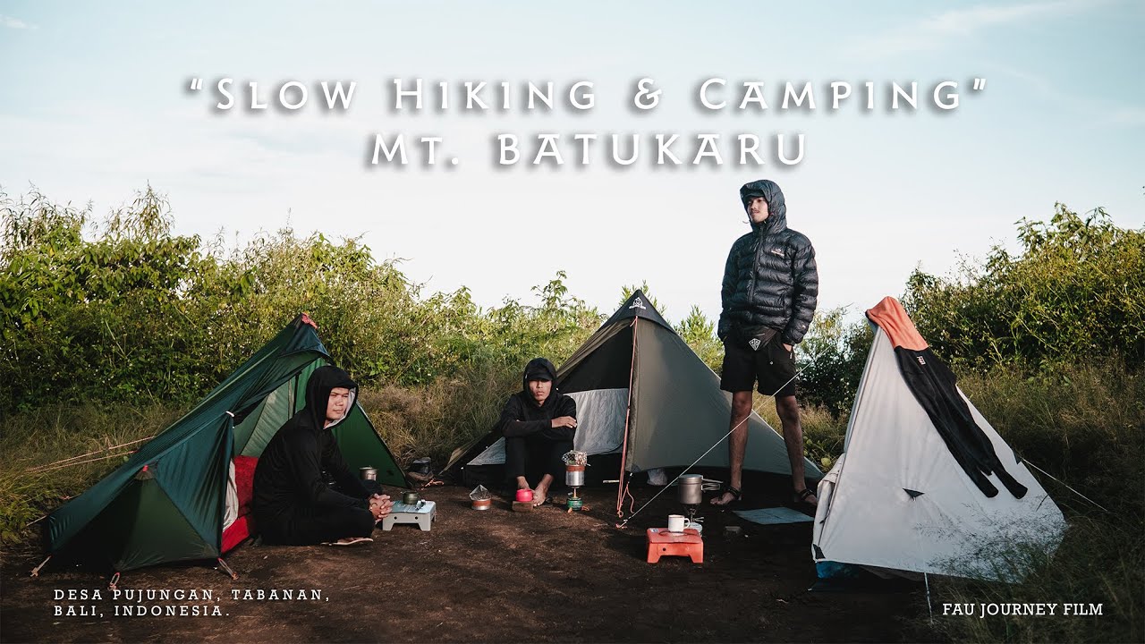 INTIGIRI Session : Slow Hiking And Camping At The Mount Batukaru, In ...