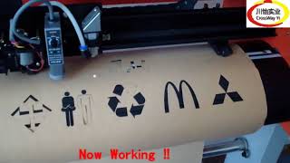 Laser Plotter - Roller To Roll Laser Cutter -  Fabirc Engraving Machine