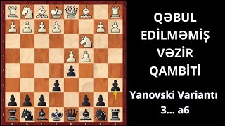 Qəbul Edilməmiş Vəzir Qambiti | Yanovski Variantı