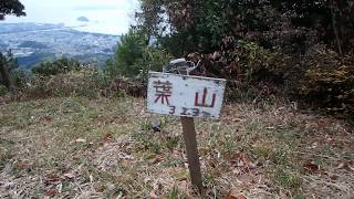 葉山山頂の風景　山口県下松市