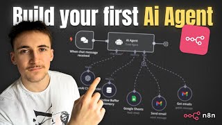 Build Your First Ai Agent In N8n No Code Free Template Jason Yarrow Ai