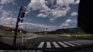 【車載】長野県飯山市 飯山城跡公園～西大滝ダム