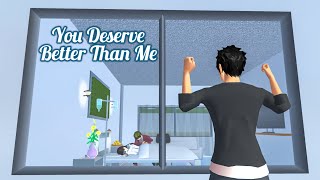 YOU DESERVE BETTER THAN ME 💔 | Sakura School Simulator Short Sad Love Story/MV | Kat-kat Gaming