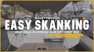 Tour Jeanneau SO 410 'Easy Skanking' with us at Horizon BVI!☀️