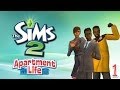 Let's Play | The Sims 2 Apartment Life Part 1 - Creating My Sim (Eve Wilson)