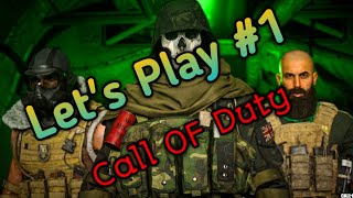 Let's Play #1 Call OF Duty