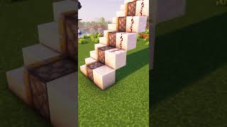 Minecraft Automatic Stairs😱 #shorts