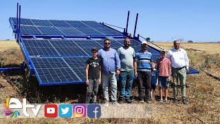 KEŞANLI ÇİFTÇİ TARLASINI SULAYABİLMEK İÇİN YENİLENEBİLİR ENERJİYE YATIRIM YAPTI