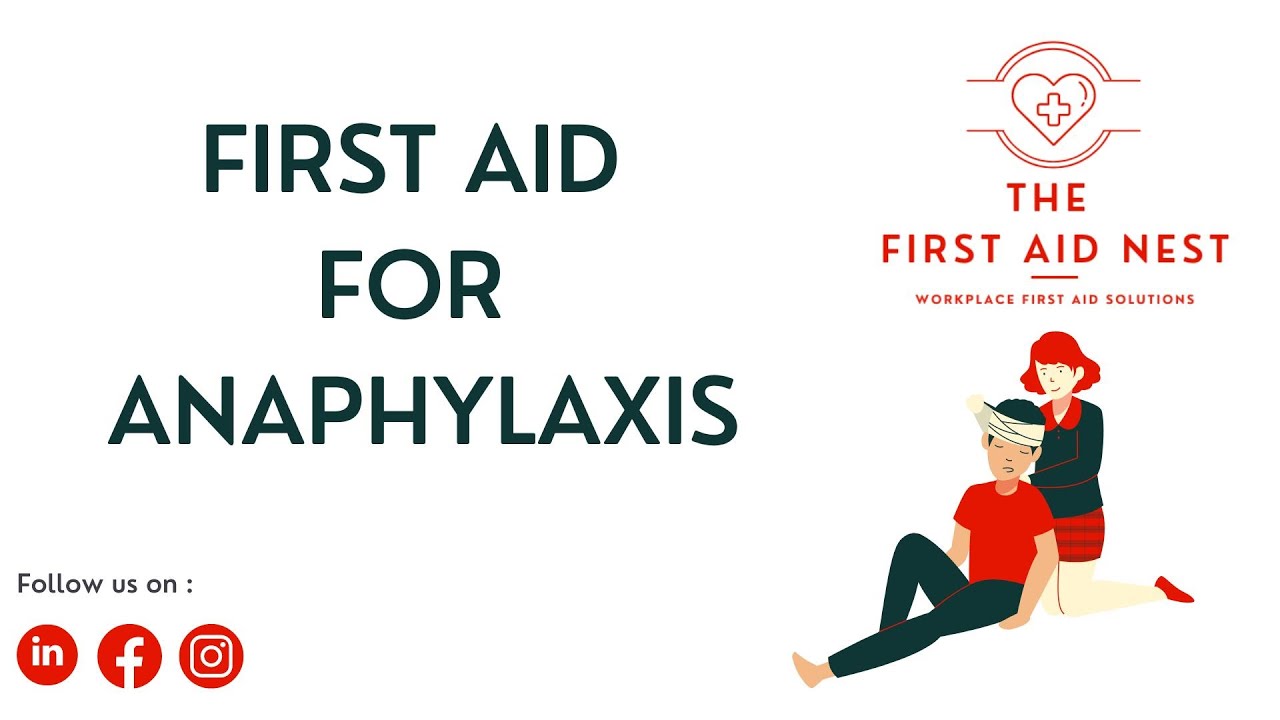 First Aid For Anaphylaxis - YouTube