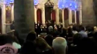 fayha choir clip 15 in melkite cathedral in damascus syria