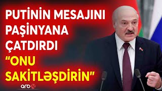 Lukaşenko Paşinyana OD PÜSKÜRDÜ: Belarus liderindən Nikola SƏRT SÖZLƏR - \