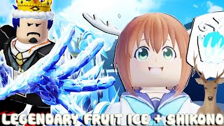 Roblox - SỨC MẠNH ANIME QUÁ HÀI SHIKONO CÔ BẠN NAI MẤT NÃO VÀ TRÁI ÁC QUỶ BĂNG CỰC KHỦNG -Rock Fruit