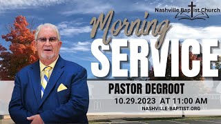 Pastor DeGroot 10.29.2023