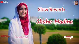Shahe Madina | New Kalam 2023 | Syeda Areeba fatima | Beautiful video | Lyrics video | Qadri Astana