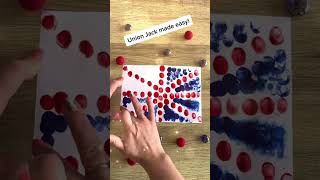 Want to Reveal your Patriotic Side? Check out this Amazing Union Jack Finger Painting Trick!