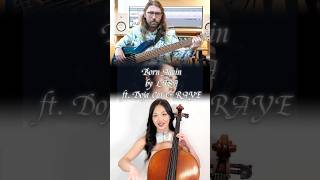 LISA PLZ HIRE US ​⁠@wearelloud #cello \u0026 #bass duet w/ ​⁠​⁠​⁠@lukeboismier #bornagain #lisa #kpop