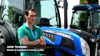 REXperience World Tour - Landini Rex 4 at work in Briones (Spain) Part 2