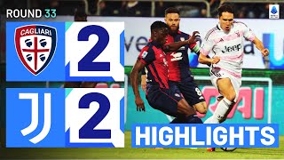 CAGLIARI-JUVENTUS 2-2 | HIGHLIGHTS | Juve come back to claim haard-fought point