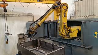 Opmeten en slijpen met Fanuc robot