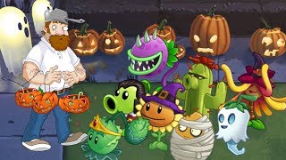 Plants vs. zombies 2 Animación de Halloween 2 - Lawn of Doom