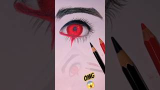 👀 eye colour 🖌️❤️drawing💕 easy 👀 #shorts#drawing #video
