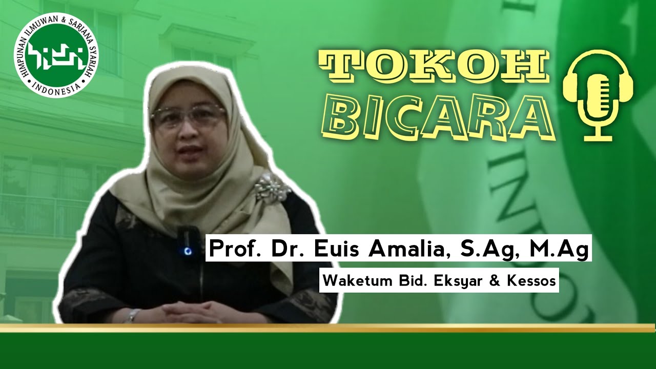 #2 TokohBicara - Prof. Dr. Euis Amalia, S.Ag, M.Ag - YouTube