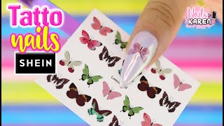 PROBANDO TATUAJES para UÑAS | Tatto Nails