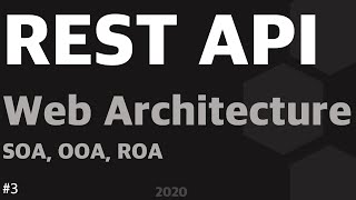 REST API Series | Tutorial 3 : Web Architecture Styles: SOA, OOA, ROA