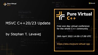 MSVC C++20/23 Update