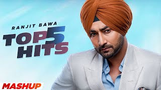 RANJIT BAWA Top 5 Hits (Mashup) | Desi Crew | Loud | Latest Punjabi Songs 2022 | Speed Records
