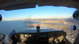 NYC Hudson Skyline Route Through Class B (First Time!) With Live ATC