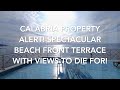 Calabria Property Alert! Spectacular Beachfront Terrace in Diamante With Views to Die For!