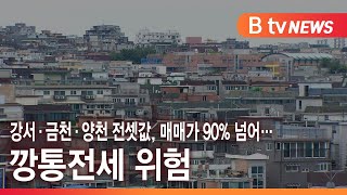 강서·금천·양천 전셋값, 매매가 90% 넘어…깡통전세 위험_SK broadband 서울뉴스