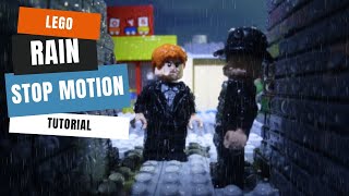 lego Rain Practical Effect Tutorial