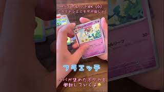 【ポケカ】 バイオレットex開封（6）✨ミライドンとミモザが欲しい🌈パパが集めたポケカを開封していくよ😆✨