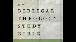 NEW NIV Biblical Theology Study Bible by D.A. Carson & Zondervan 4K