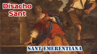 Sant. Emerentiana | Disacho Sant with Fr Patricio | 23 January 2021